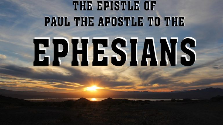 Men's Bible Study on EPHESIANS (2011-08-30 to 2011-11-22)