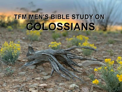 Men's Bible Study on COLOSSIANS (2014-08-19 to 2014-09-16)