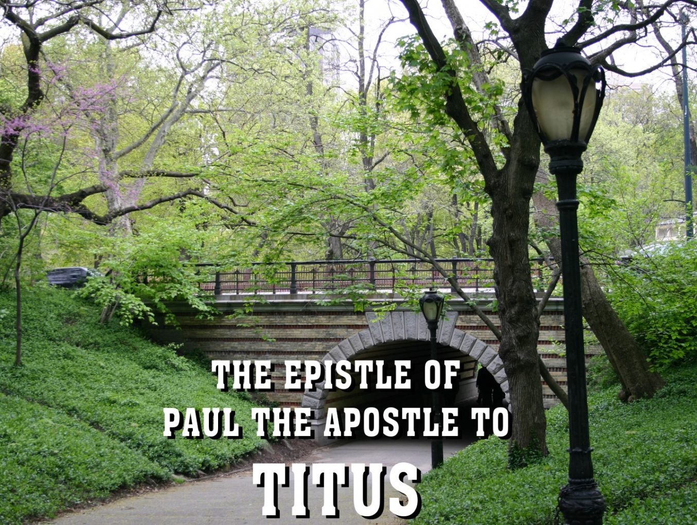 Men's Bible Study on TITUS (2012-05-15 to 2012-06-19)
