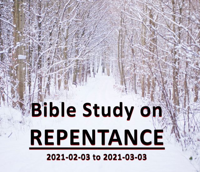 Bible Study on Repentance