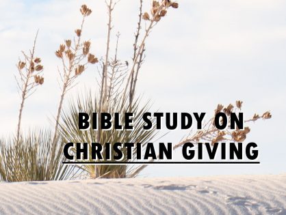 Bible Study on Christian Giving