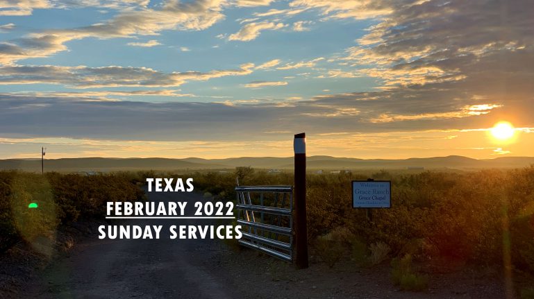 February 2022 Texas Sunday Services