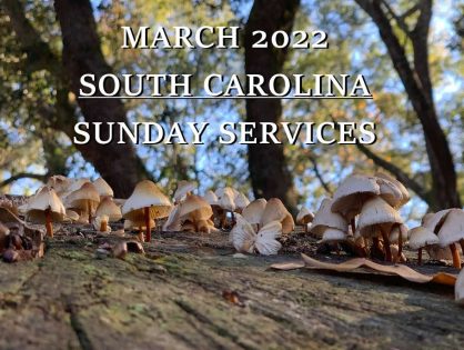 March 2022 South Carolina Sunday Services